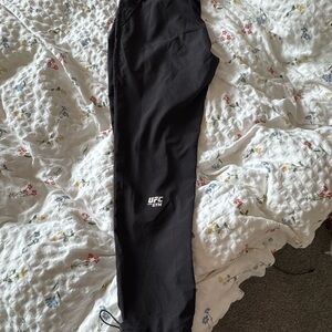 UFC Black Track Pants
